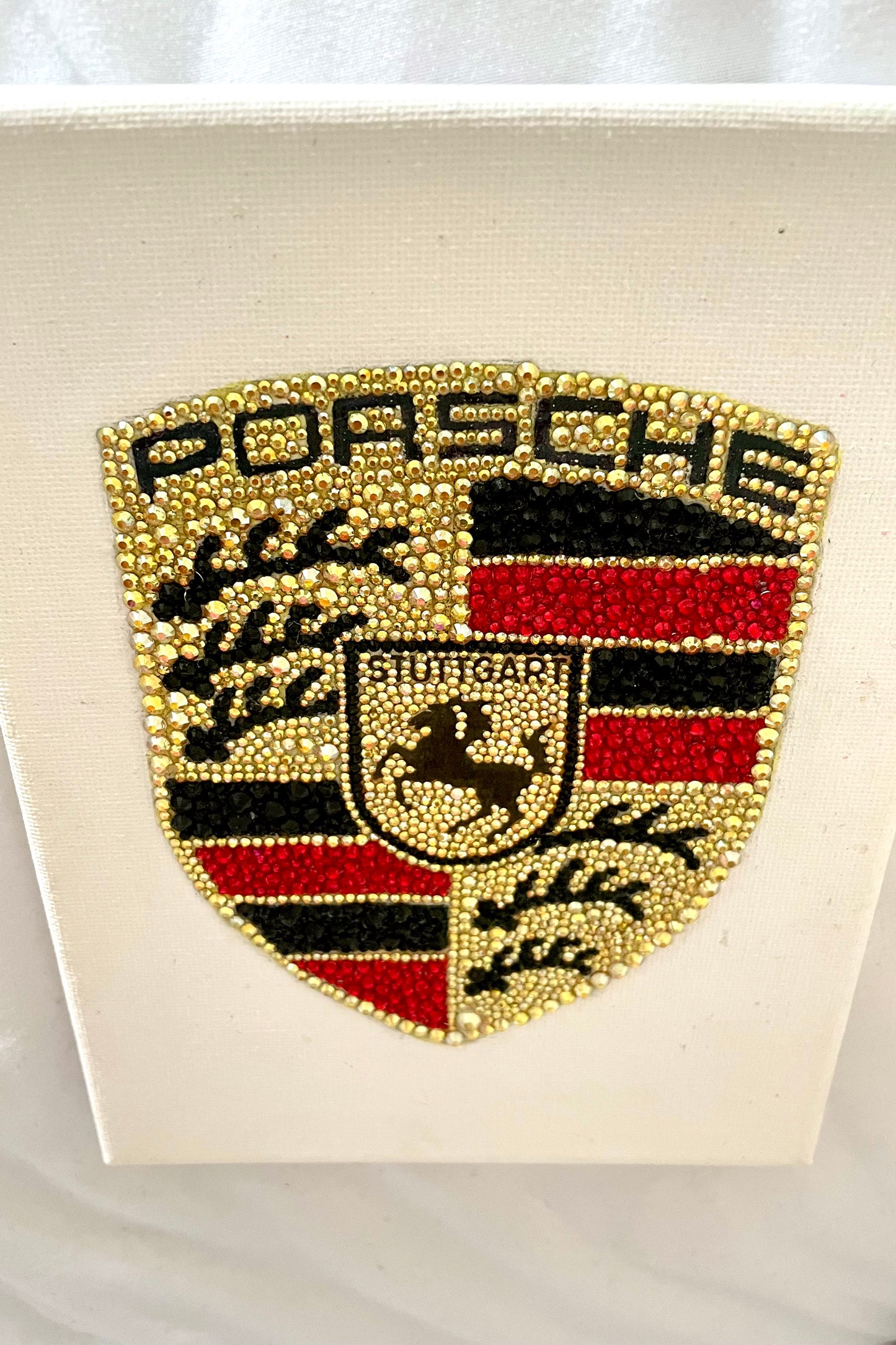 Porsche crest pre-made